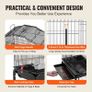 Large Bird Cage 62 Inch with Rolling Stand & Tray Image 6
