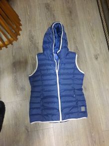 Adidas quilted hooded jacket