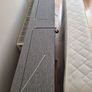 Single bed, mattress, storage and headboard Image 2
