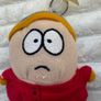 South Park 2000 Eric Cartman plush key keychain for car/window approx. 10 cm. Used Please see photos Image 3