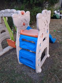 garden slide and swing