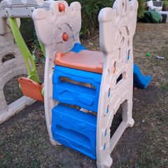 garden slide and swing
