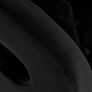 Black velvet swivel chair Image 5