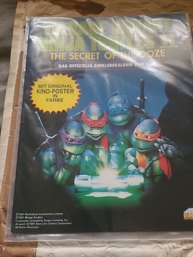 Tmnt sticker book
