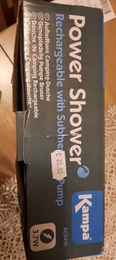 Camping shower  usb