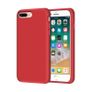 Liquid Silicone Case For iPhone 8 Plus / 7 Plus Luxury Thin Soft Phone Cover New Red - FHT05IP8PLK Image 2