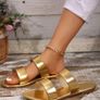 PRICE DROP Quick sale gold sandals size 40 Image 4