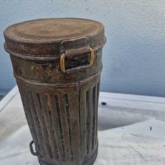 Gas Mask Container Germany WWII