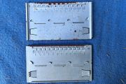 80 vintage blank Addressograph name plates