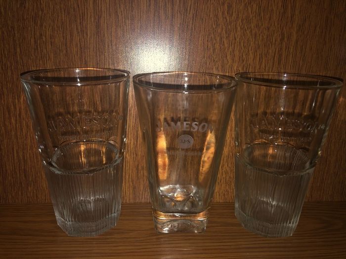 Jameson Irish Whiskey Glasses