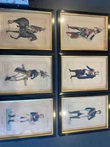 6 Framed prints of Reign of Napoleon