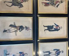 6 Framed prints of Reign of Napoleon