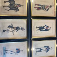 6 Framed prints of Reign of Napoleon
