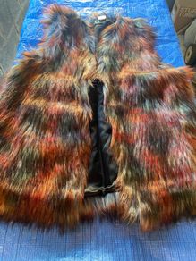 Size 12-14 fur waistcoat