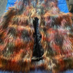 Size 12-14 fur waistcoat
