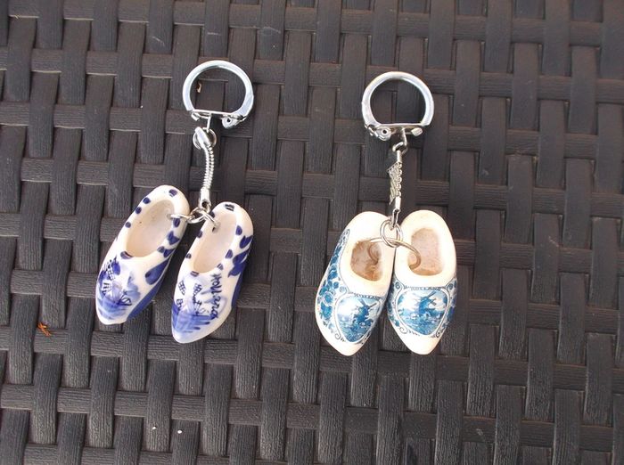 Vintage, Traditional Dutch Clogs on Keyrings