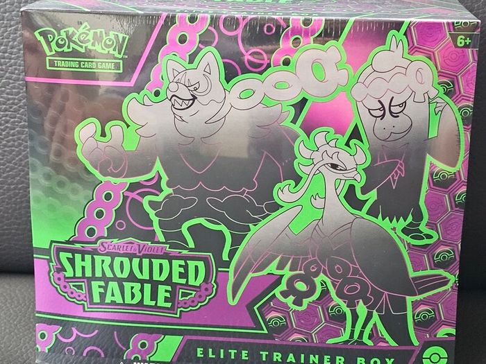 Pokemon TCG Scarlet and Violet Shrouded Fable ETB Elite Trainer Box Brand New Sealed