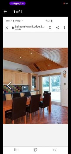 Large Dining Table and Chairs