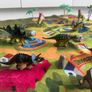 Large dinosaur play may, figures - free postage Image 8