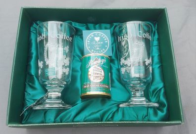 Irish coffee glasses in box