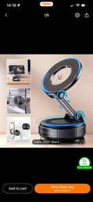 Magnetic Vacuum Suction Phone Holder