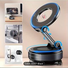 Magnetic Vacuum Suction Phone Holder