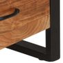 Highboard 118x30x200 cm Solid Acacia Wood Image 2