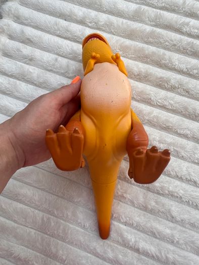 The Good Dinosaur TOMY Action Figure Nash approx. 22 cm. Used Damaged Please see photos