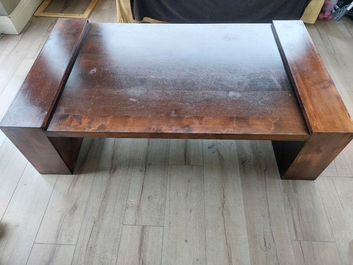 Solid Sheesham Wood Large Coffee Table (EZ Living)