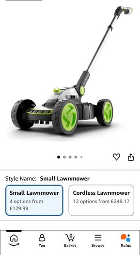 Gtech Cordless Lawnmower