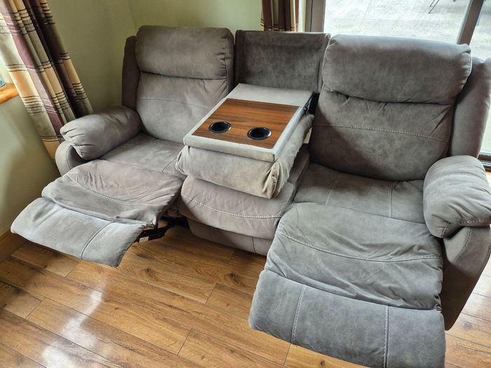 3 seater couch and armchair (recliner)