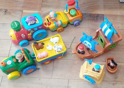3 Interactive Toys with Light and Sound