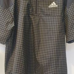 Adidas Golf Primeblue Black Short sleeve Wind top