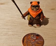 Star Wars Wicket W Warwick 3.75 " Scale As New Out Of Pack