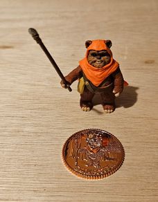 Star Wars Wicket W Warwick 3.75 " Scale As New Out Of Pack