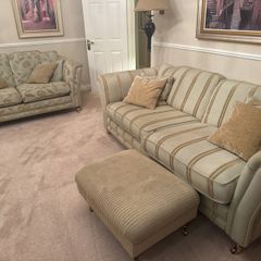 4 seater and 2 seater great condition plus foot rest