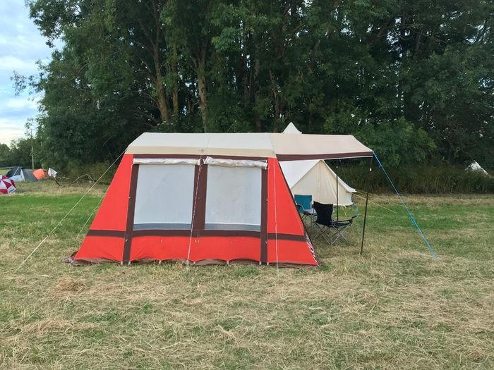 Vintage Canvas Tent