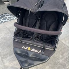 Outnabout Double Buggy V4 + accessories