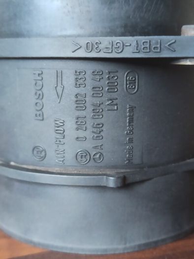 mass air flow bosch 0281002535
