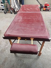 Massage table