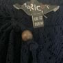 Apricot Navy Lace Wide Leg Trousers Image 3