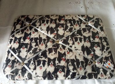 NEW Handcrafted Fabric Notice Memory Board