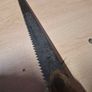 Vintage Loxley Sheffield 15 inch Saw  Original Handle Image 4
