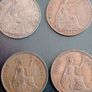 UK One Penny Coins (6 coins) Image 6