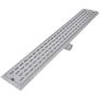 Linear Shower Drain 2 pcs Line 1030x140 mm Stainless Steel Image 6