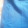 Benetton blue COAT UK 10-12 Image 4