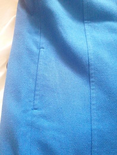 Benetton blue COAT UK 10-12