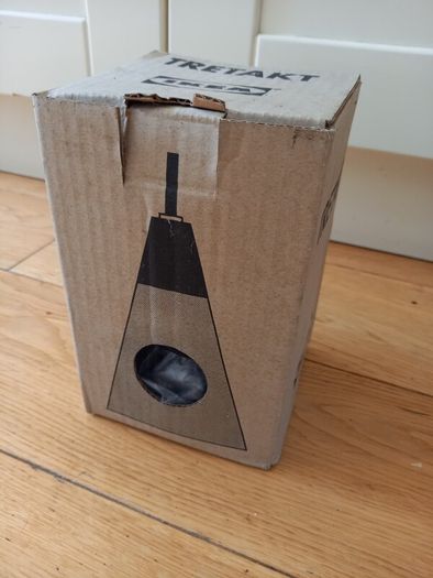 Ikea vintage Tretakt blue lamp