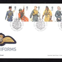 2008 Great Britain Military uniforms (RAF) Commemorative Stamps First Day Cover (FDC)