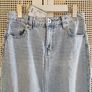 Denim Maxi Skirt Divided UK8 New Image 2